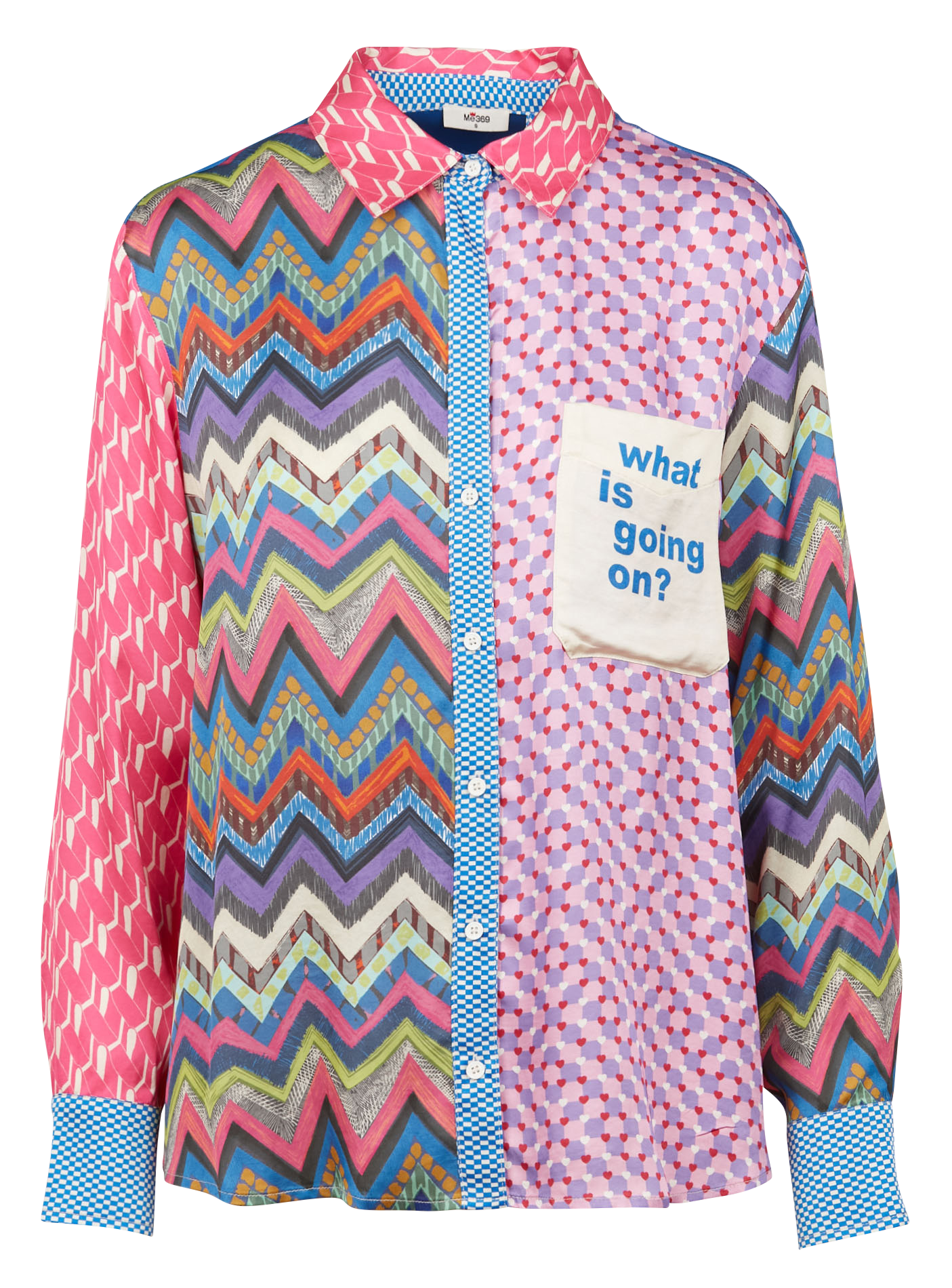 SCARLETT - Chemise col classique imprimée| Multicolore