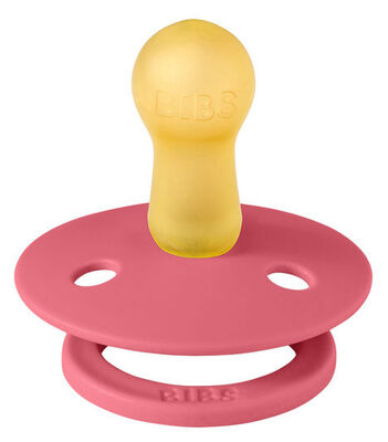 BIBS Smokk Colour 2-pack Lateks Størrelse 1, Coral/Ruby