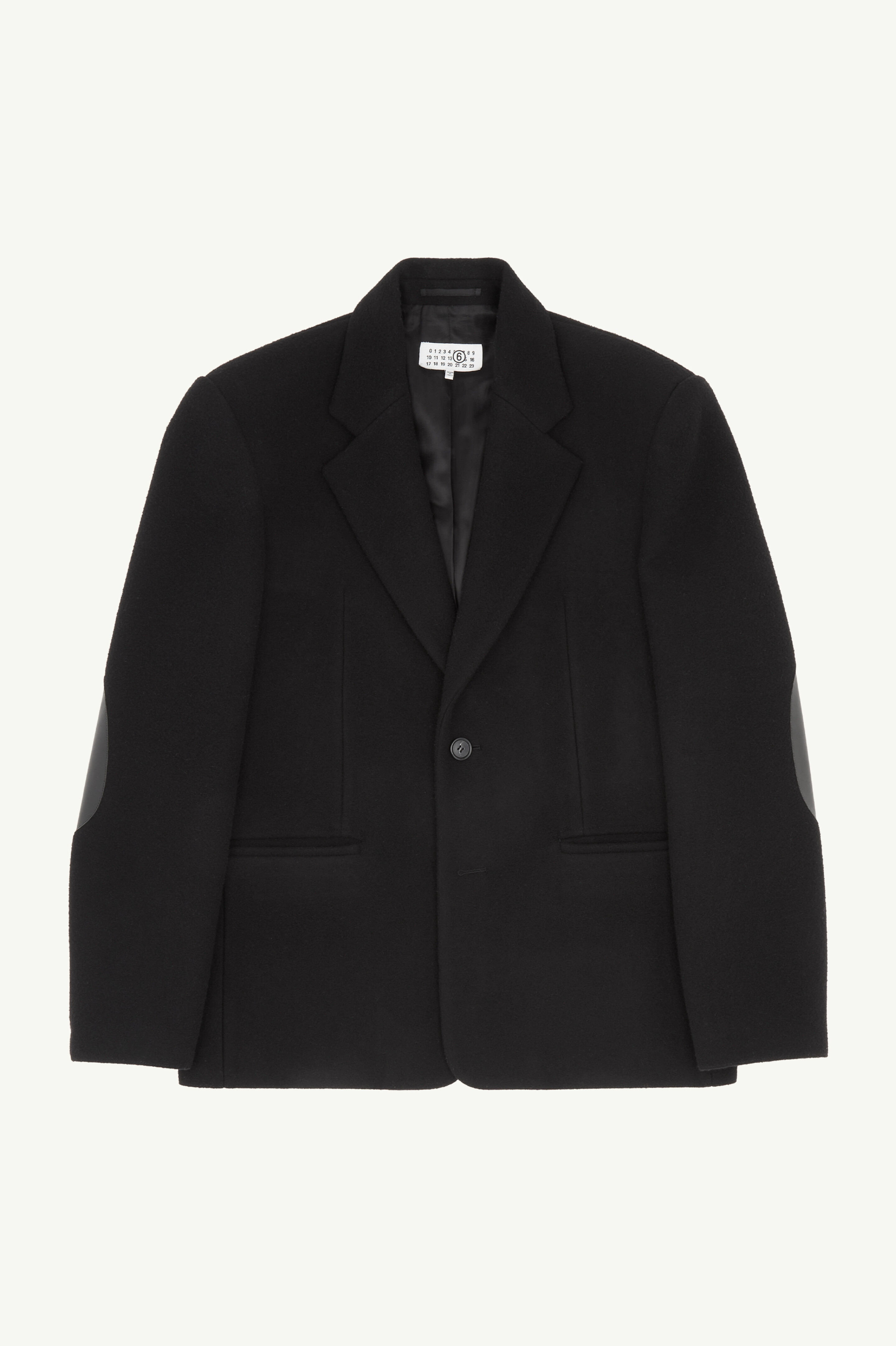 Blazer en laine mélangée pour homme | MM6