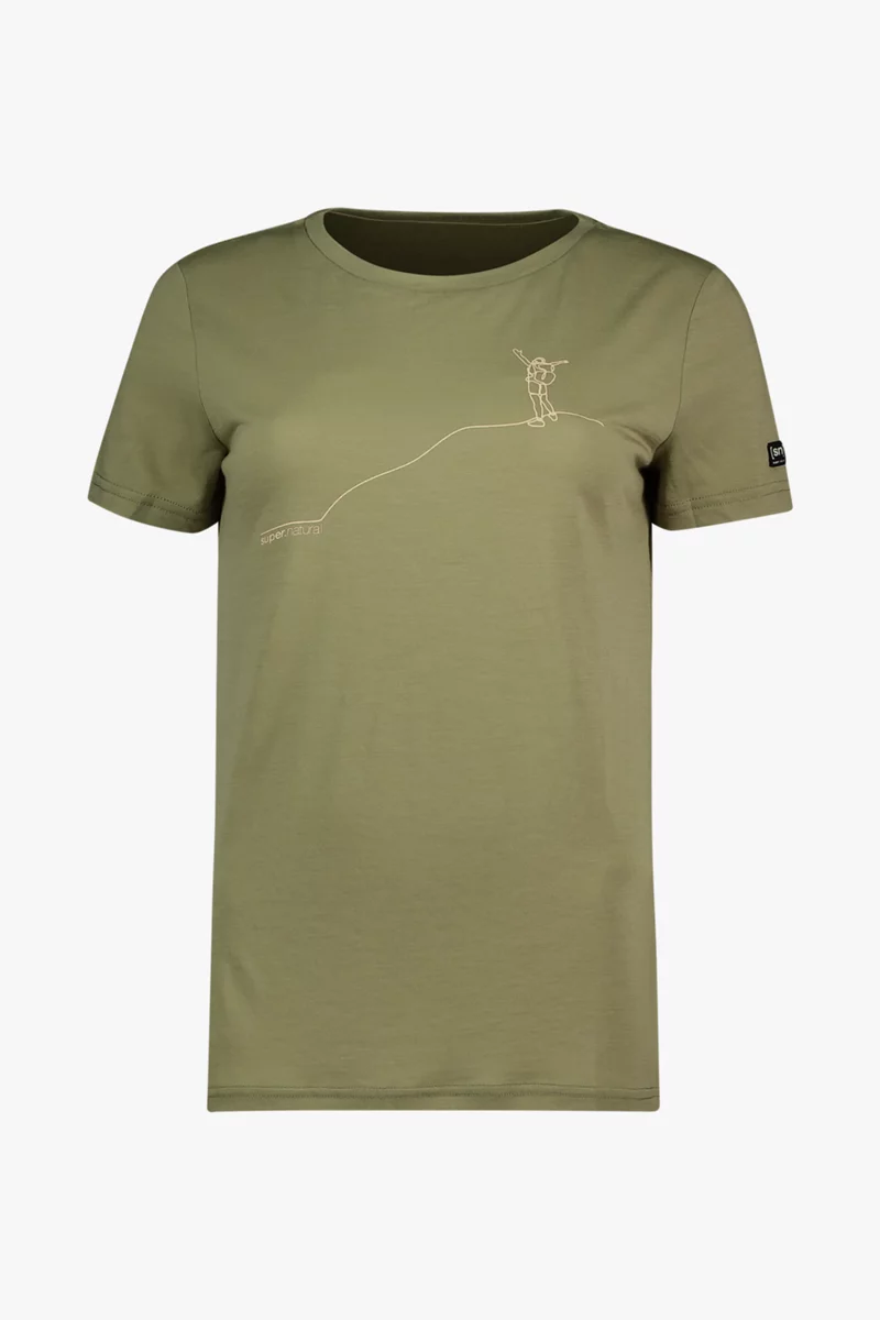 super.natural Gipfelglück Merino Damen T-Shirt