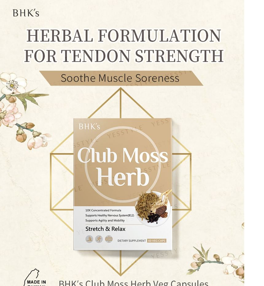 BHK's - Club Moss Kruiden Veg Capsule