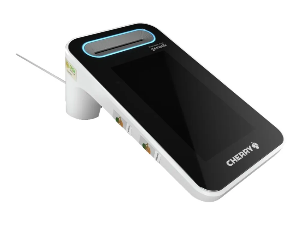 CHERRY eHealth Terminal ST-1506 - Med SmartCard læser/skriver - USB, Ethernet, USB-C - hvid