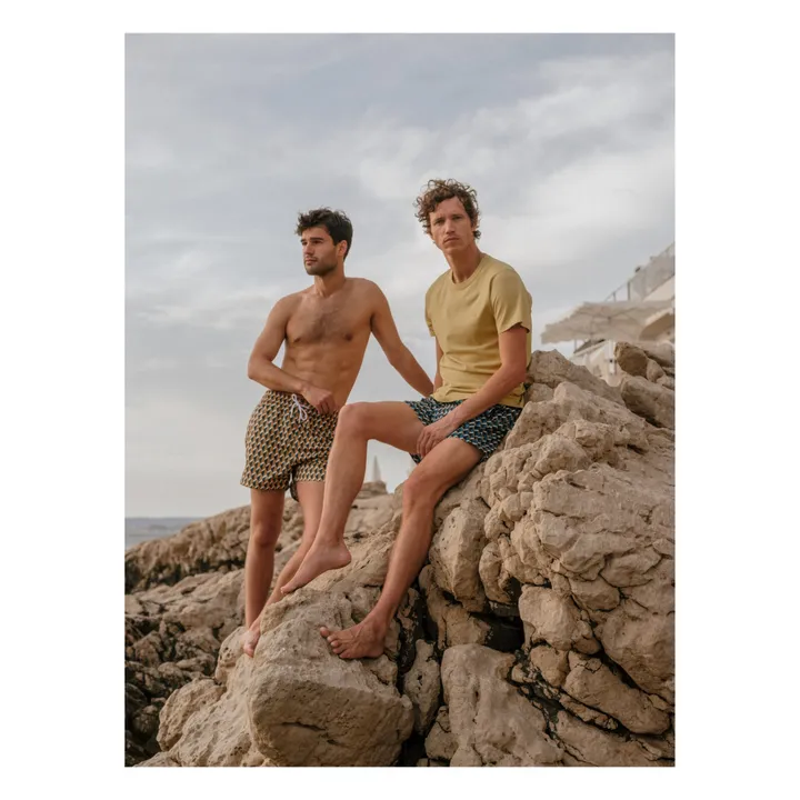 Apnée Short de Bain Zellige | Bleu