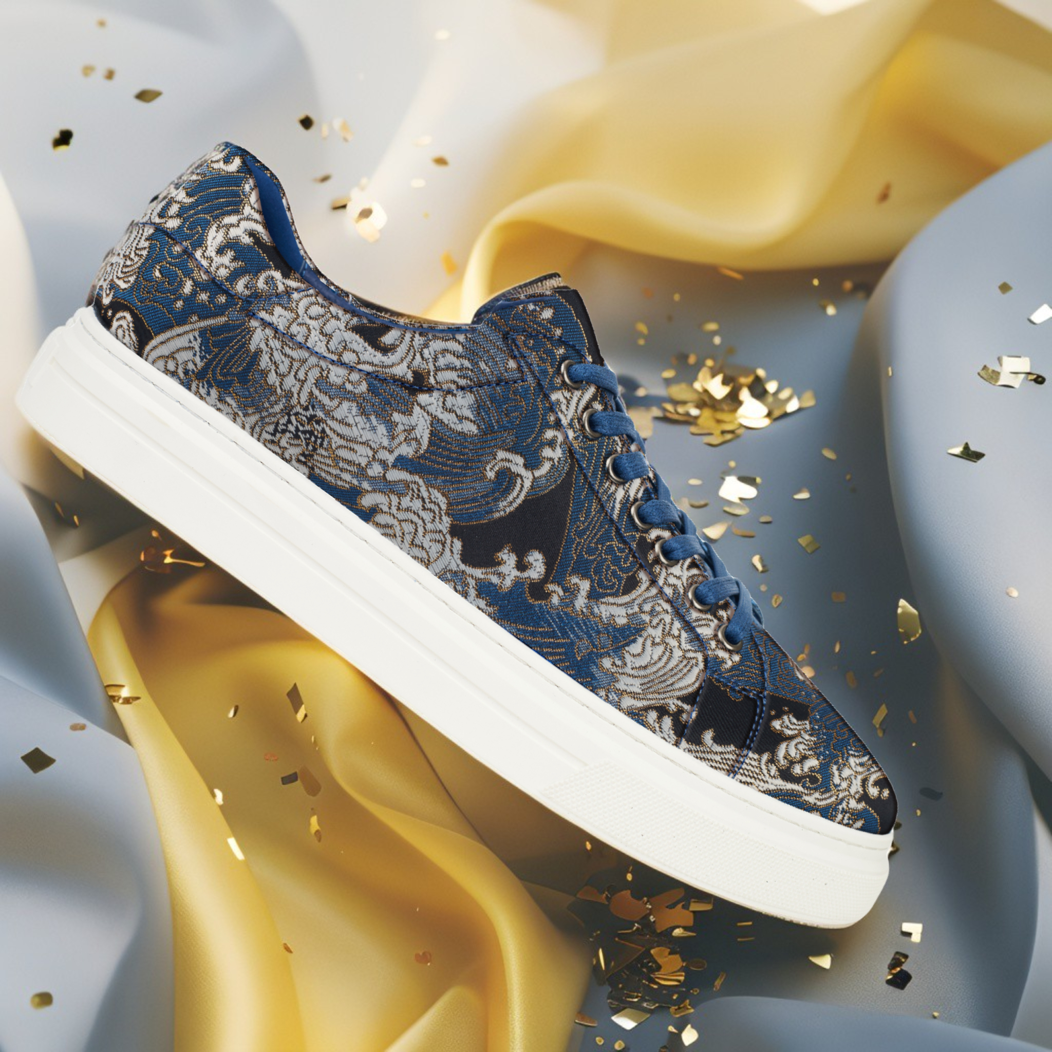 Silent Blue Tsunami Sneakers