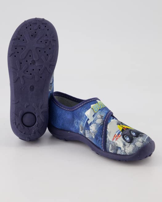Fischer 622337 Hausschuhe in Blau