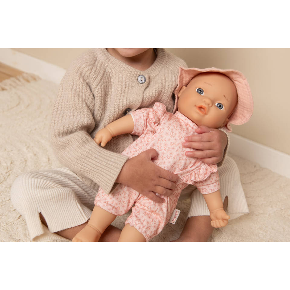 Little Dutch babypop kleertjes Pink Floral - roze