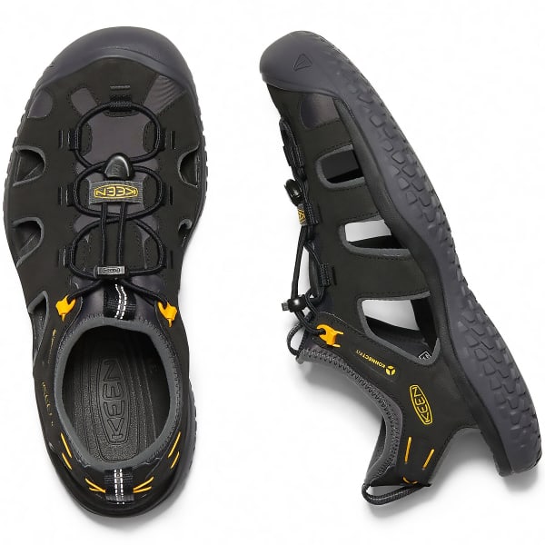 Sandale de randonnée KEEN SOLR SANDAL BLACK/GOLD