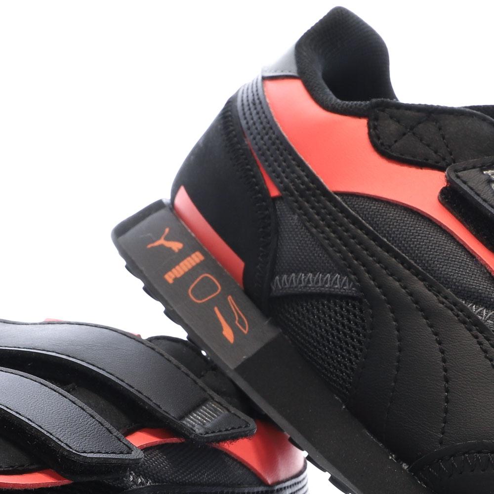 Puma Baskets Noires/Oranges Garçon Puma Future Rider