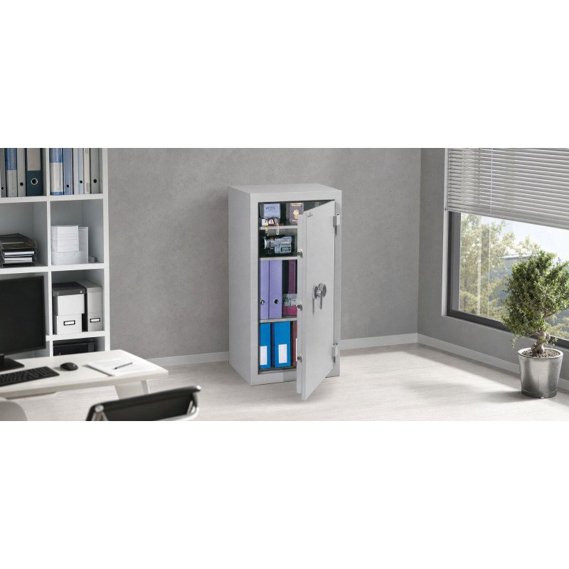 Armoire forte anti feu double paroi Super Protect serrure électronique Hartmann