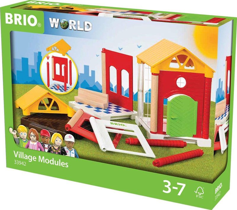 BRIO - Uitbreidingsset Huis - 33942 - Speelgoed Treinen