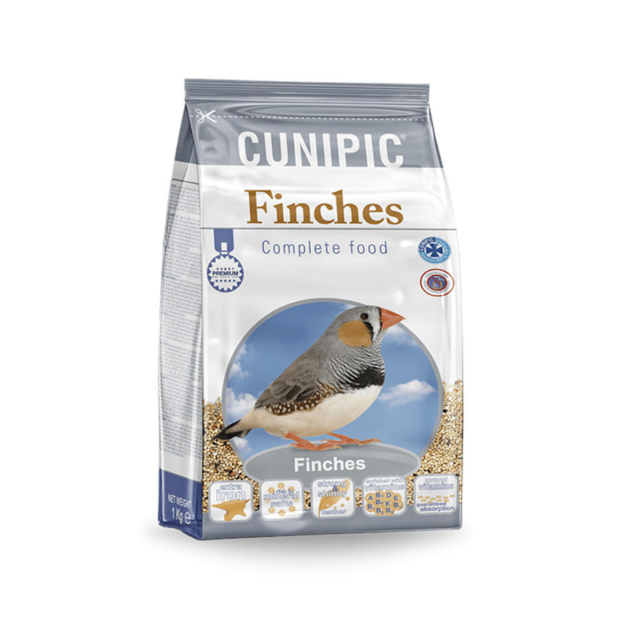 alimento para pássaros tropicais Cunipic