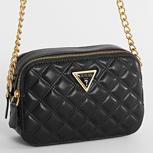 Sac A Main Femme 874814 Noir Doré