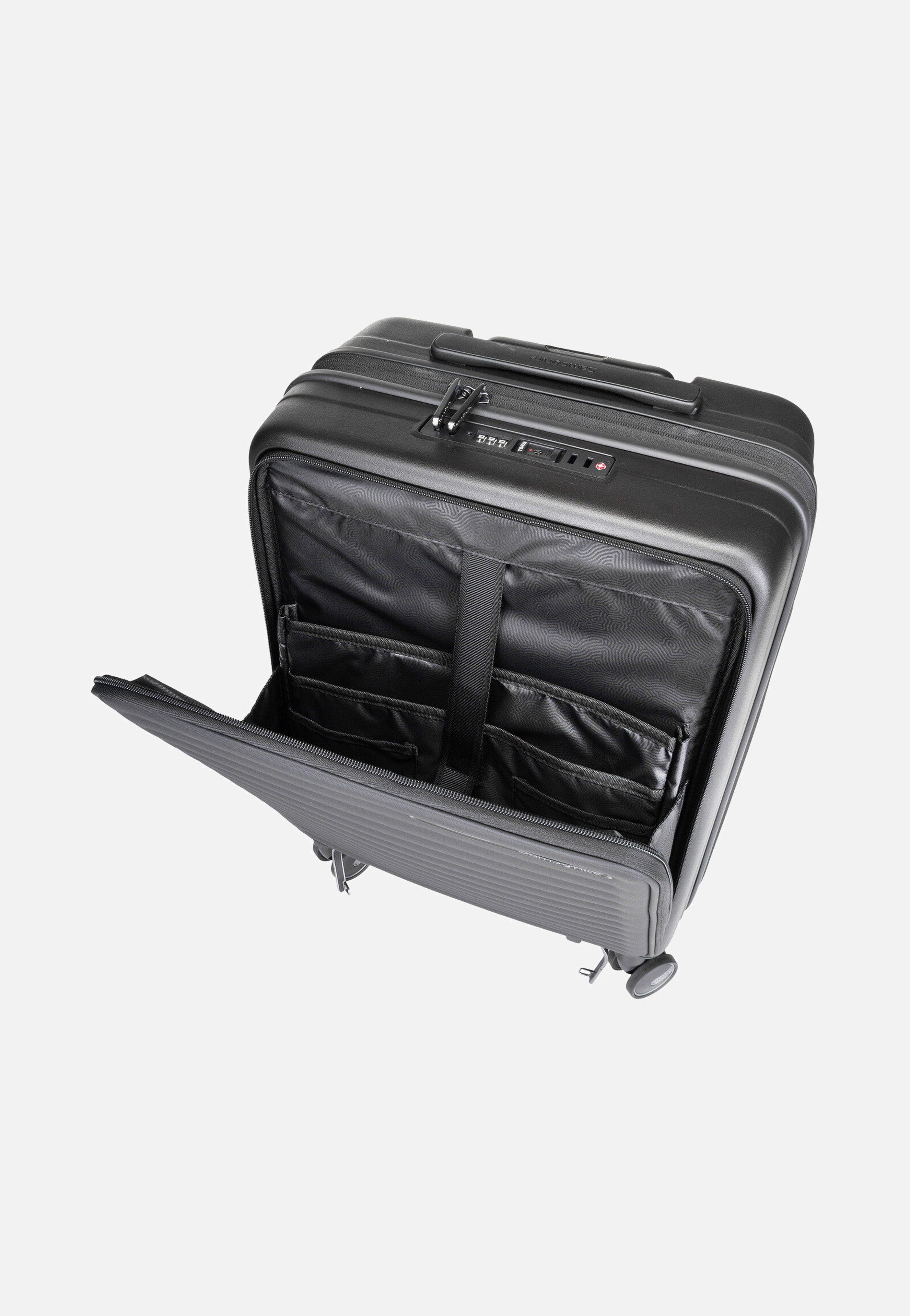 RestackD Spinner 55 EXP Easy Access Black - Koffer