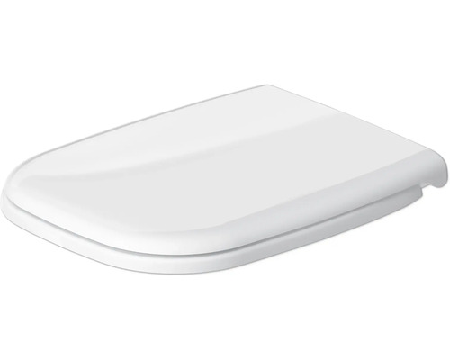 DURAVIT DuraHome staande toiletset, diepe spoeling, open rand, glanzend wit met toiletzitting 40250900A1