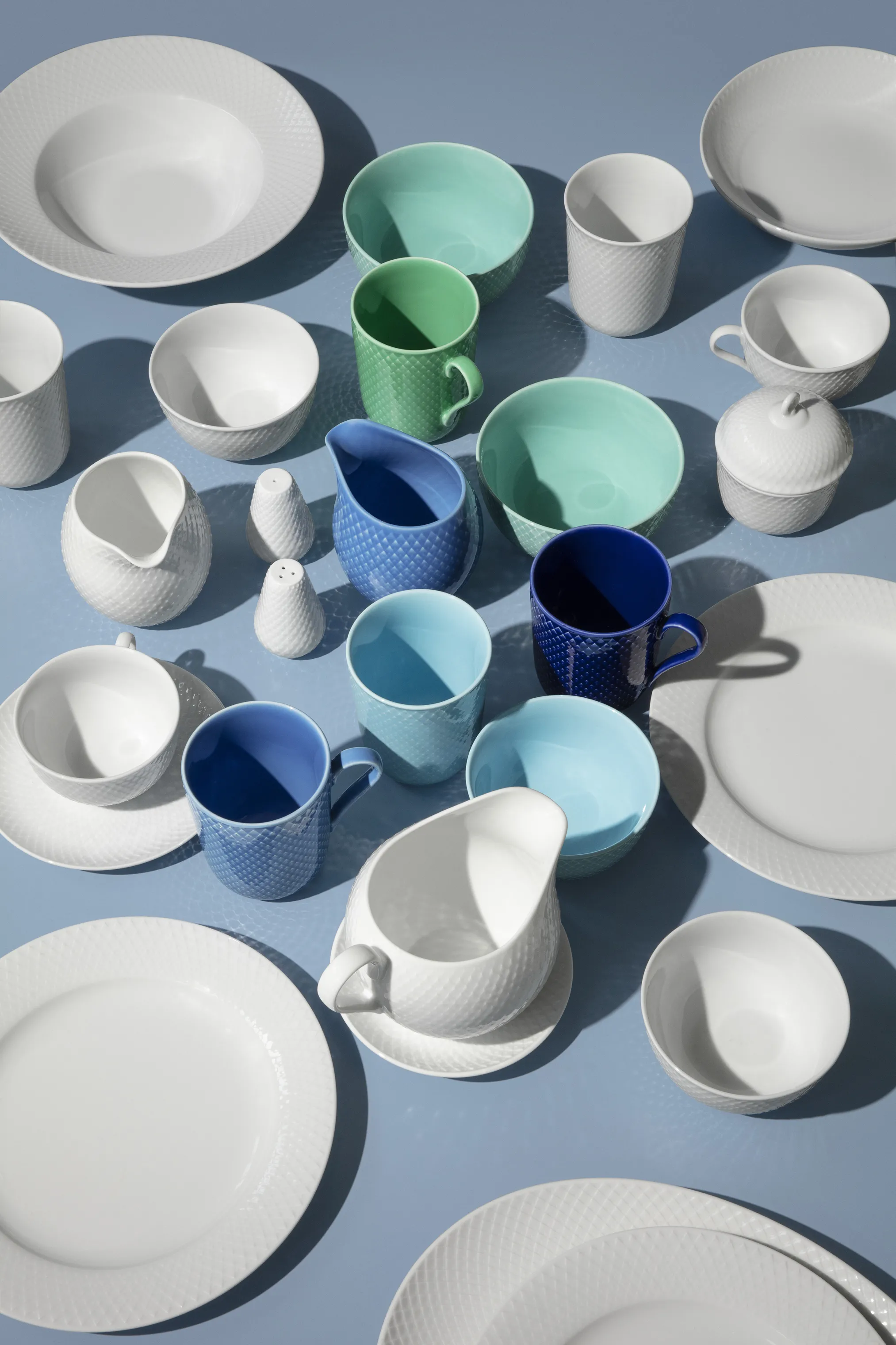 Lyngby Porcelæn Rhombe Color Mælkekande