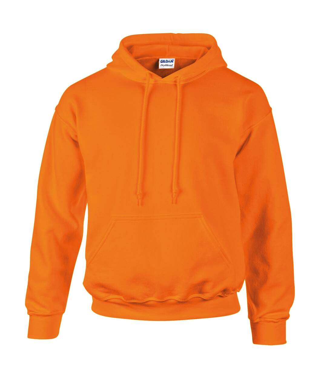 Sweatshirt à capuche Gildan pour homme (Orange sécurité) - UTBC461