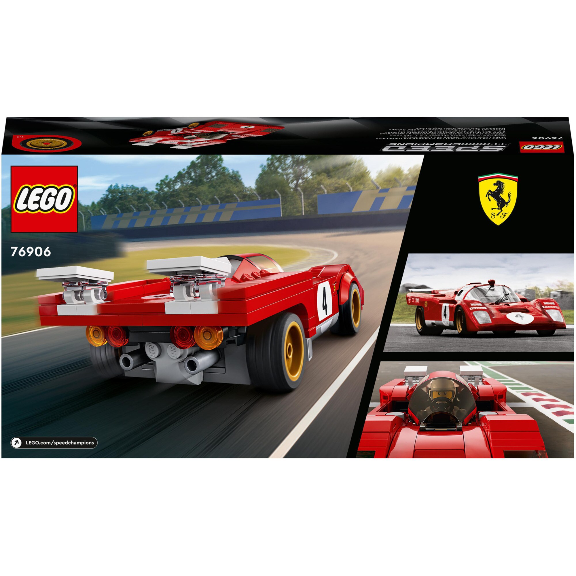 LEGO Konstruktionsspielzeug Speed Champions 1970 Ferrari 512 M