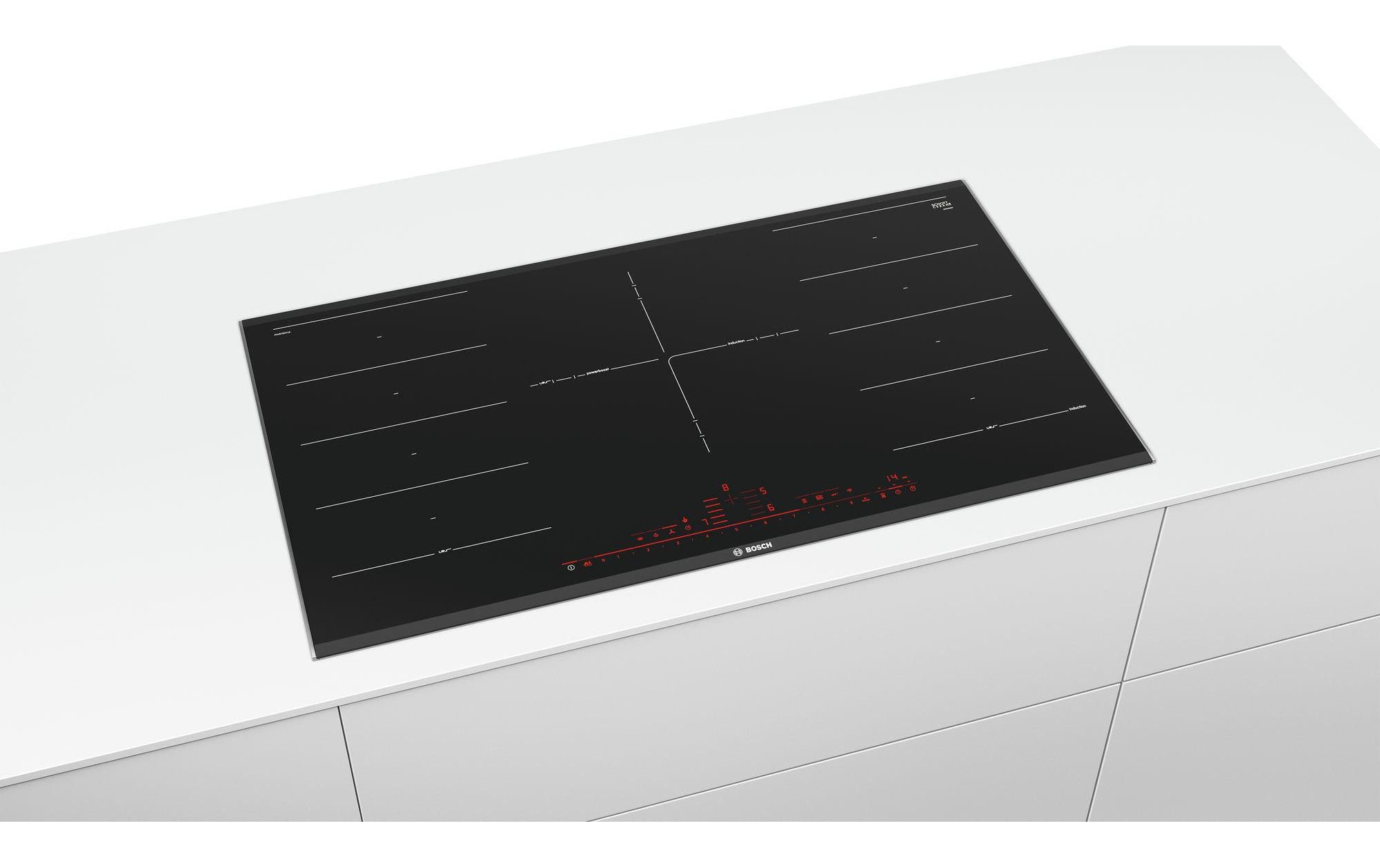 Induktionskochfeld PXV975DV1E Facetten-Design<br>Induktion-Kochfeld mit 5 Herdplatten
