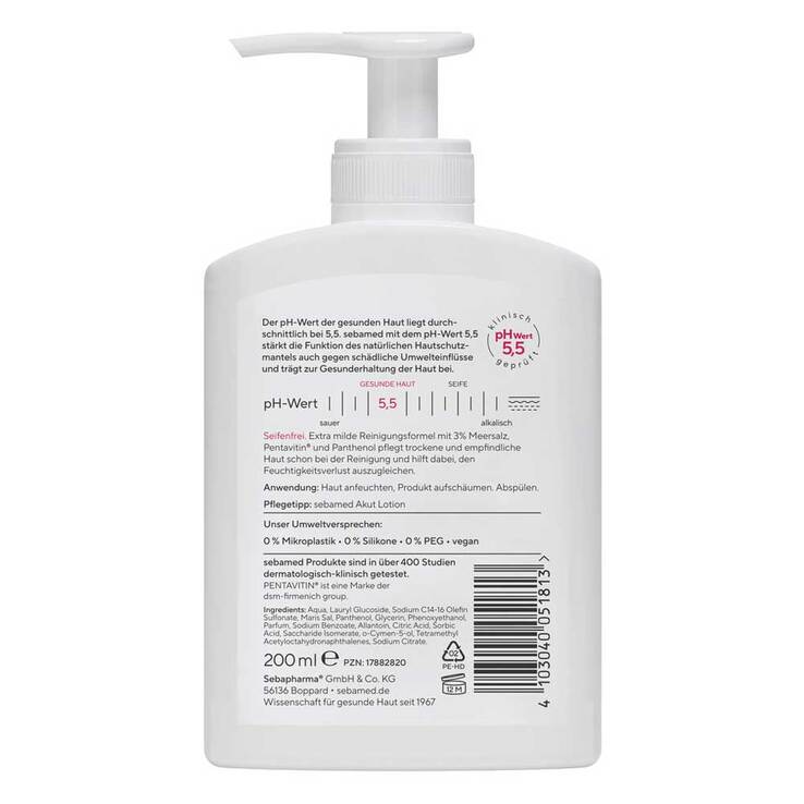 Sebamed Meersalz Wasch-Emulsion, 200 ml