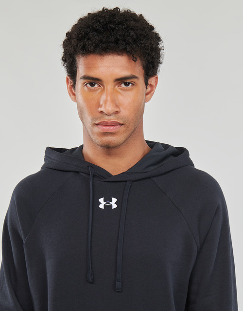 Under Armour - RIVAL FLEECE HOODIE - Noir
