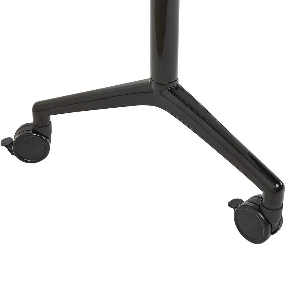 CAVI - Bureau verstelbaar - Wit/Zwart - 120 x 60 cm - Metaal