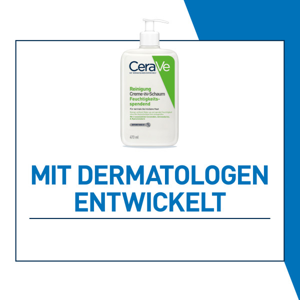 CERAVE Creme-zu-Schaum Reinigung Creme Disp 473 ml