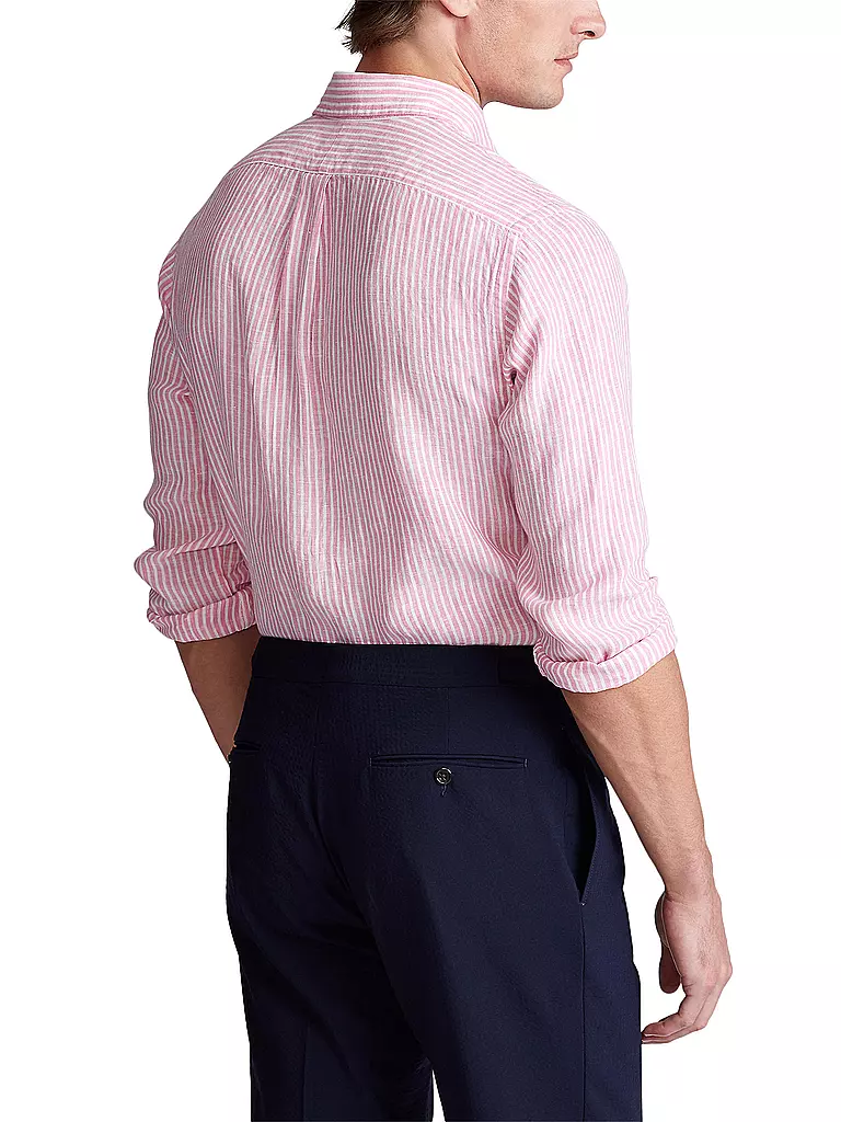 POLO RALPH LAUREN Leinenhemd rosa