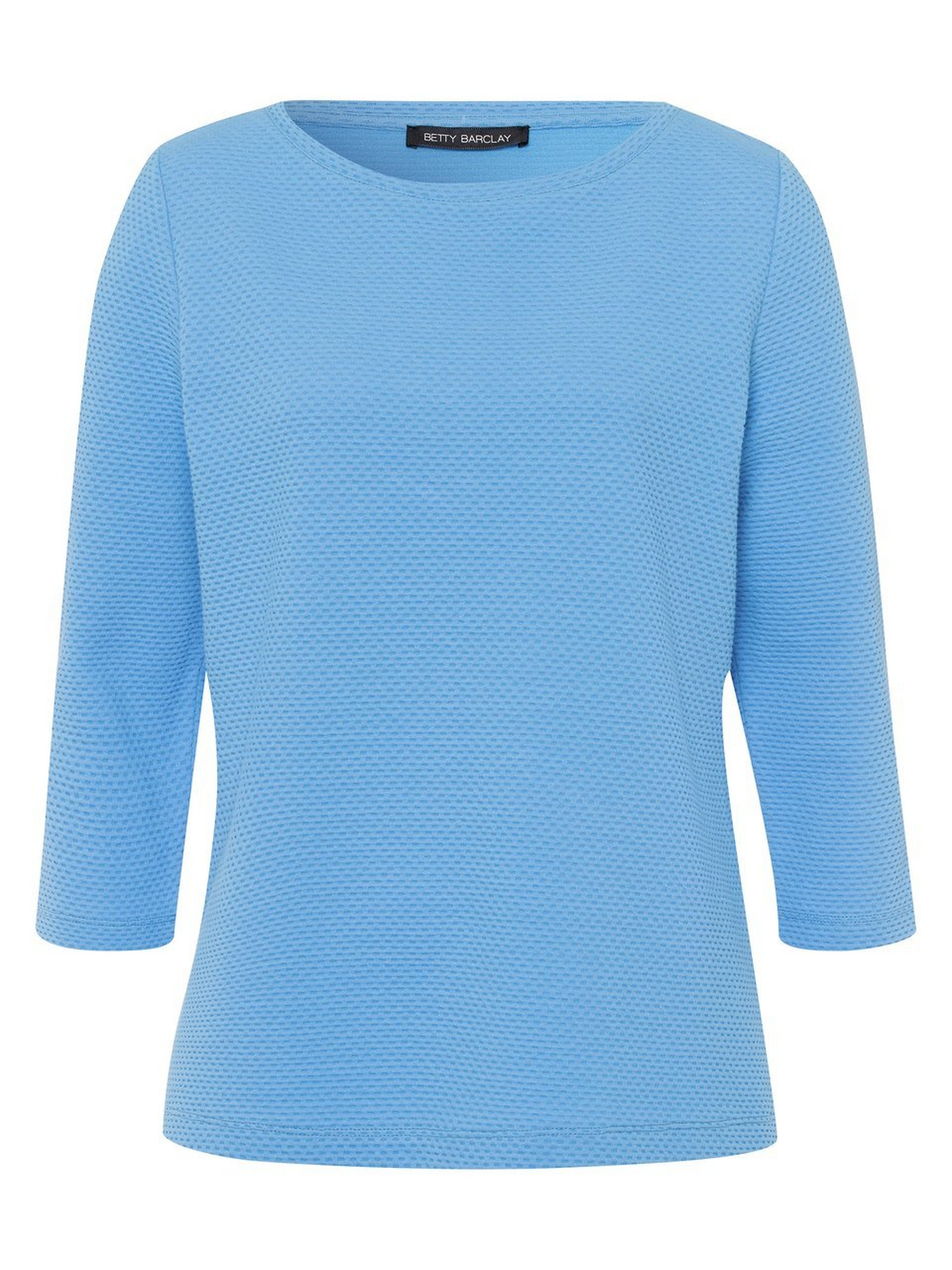 Rundhals-Shirt mit 3/4-Arm