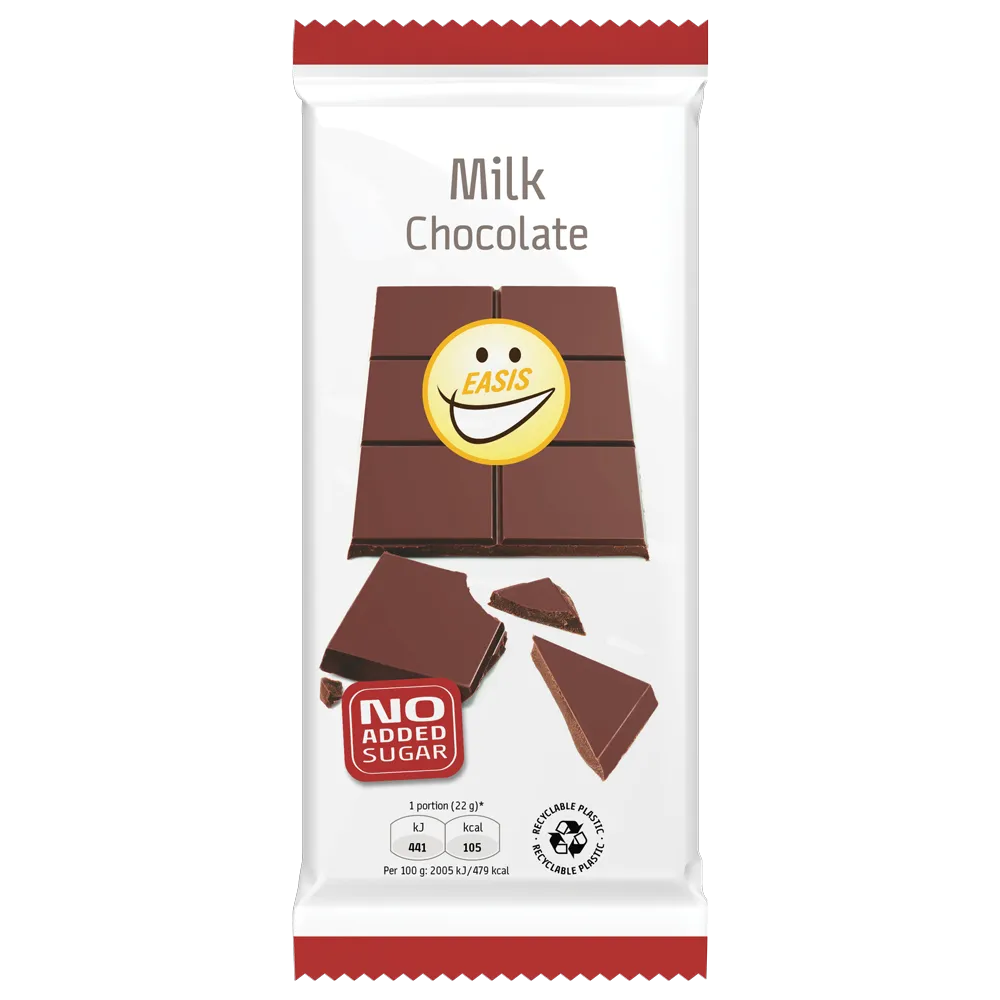 Easis Lys Belgisk Chokolade - 85 g
