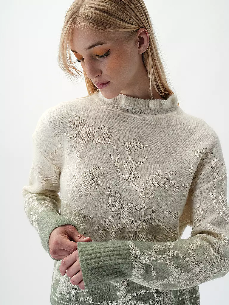 MARC CAIN Pullover grün