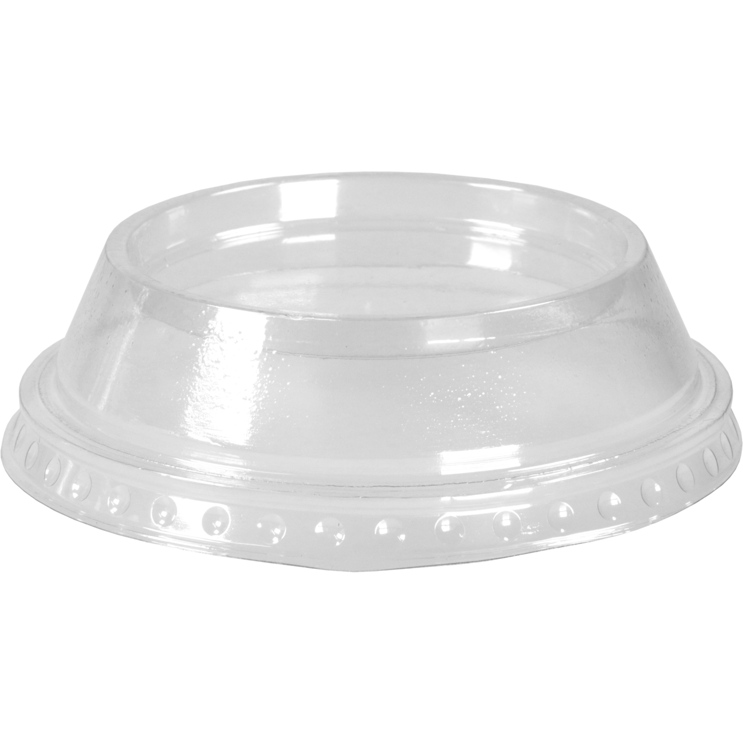 Deksel, cup, PP, rond, transparant