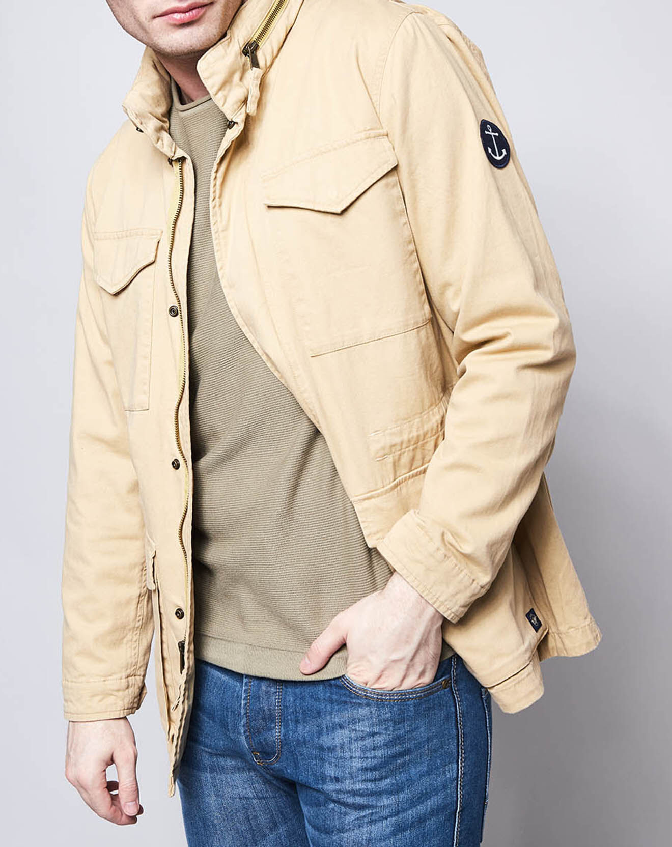 Dockers Veste Saharienne beige