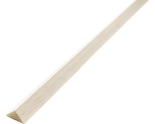 Driehoekige balsa strip 6x6x1000 mm