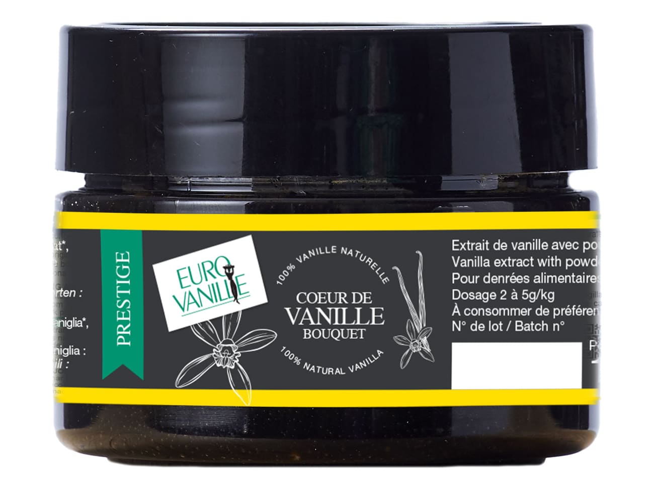 Coeur de vanille bouquet - 100 g - Eurovanille