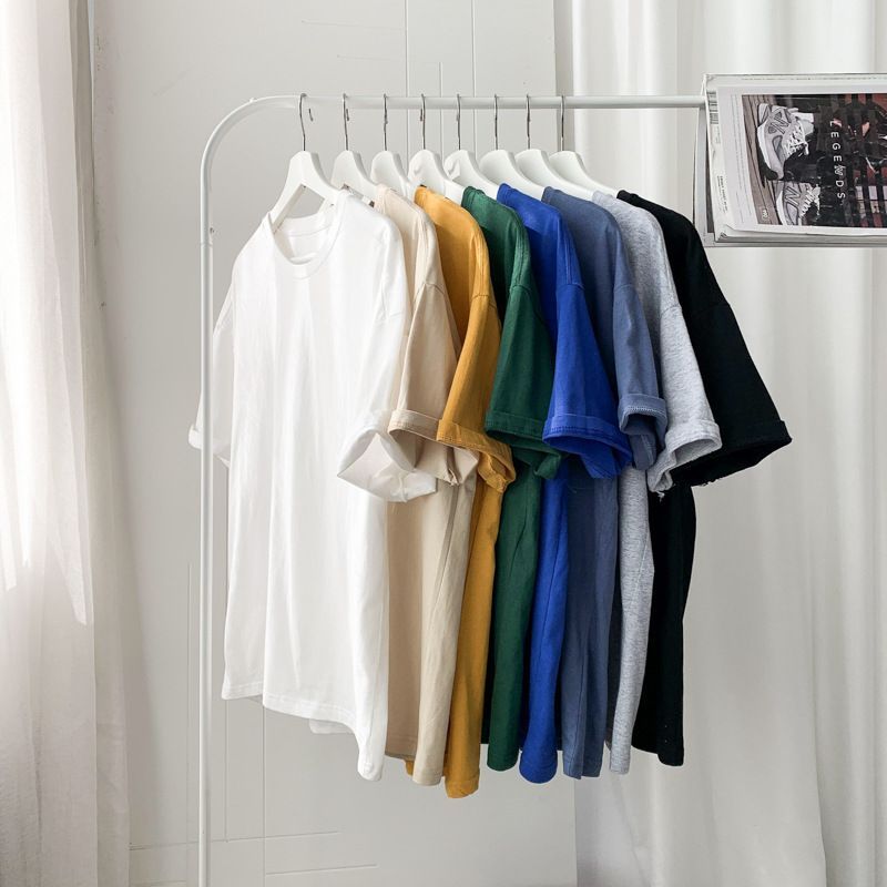Hushgrain - Effen T-shirt met korte mouwen