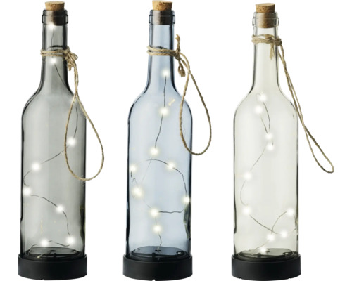 Lumineo Solar Glazen Tuinverlichting, Warm Wit