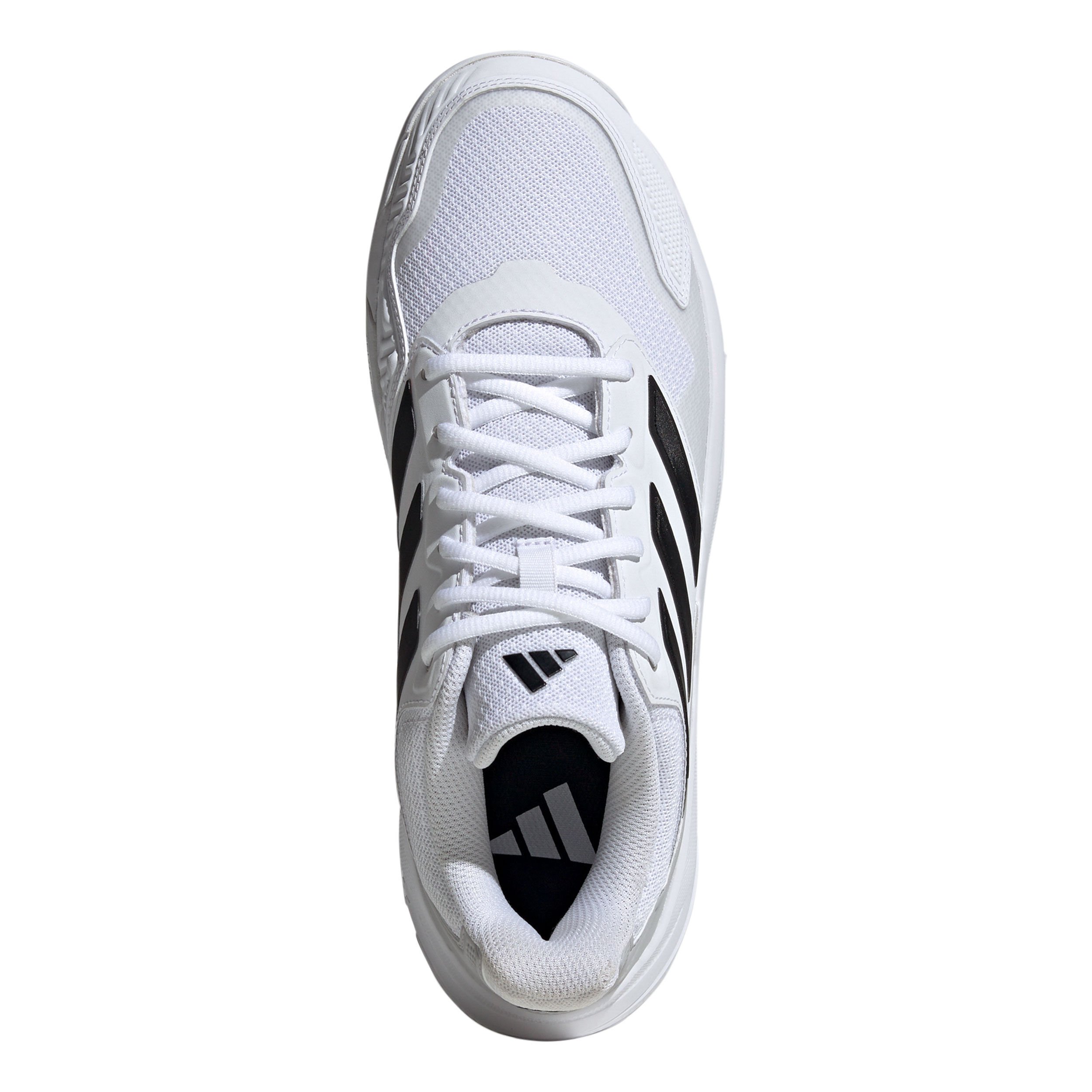 adidas CourtJam Control 3 Chaussures Toutes Surfaces Hommes - Blanc , Noir