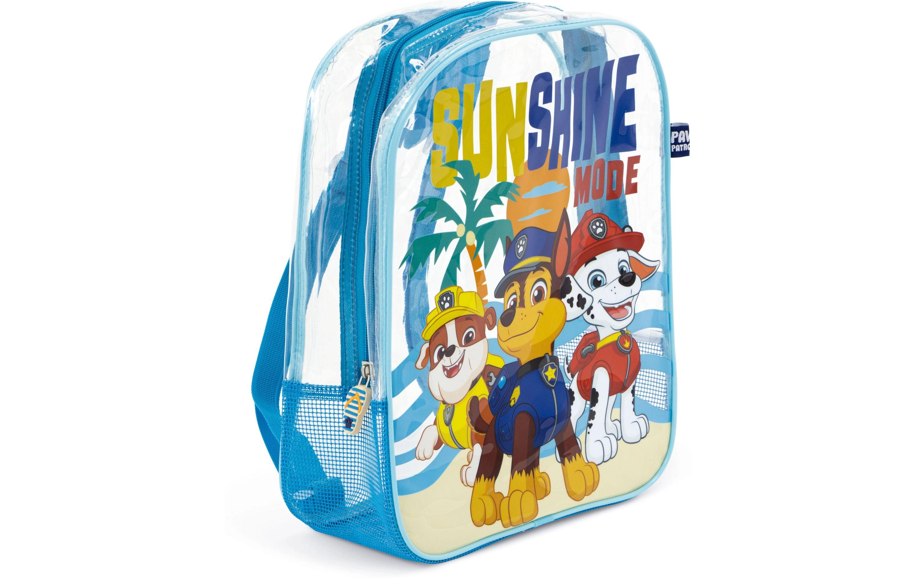 Rucksack Paw Patrol 31 x 25 x 23 cmTransparenter Strandrucksack