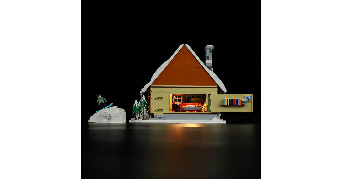 LumibricksRetro House - Ski Lodge Constructiespeelgoed  (F9041)