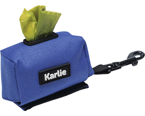 Karlie nylon poepzakje 7,5 x 3,5 x 4 cm blauw