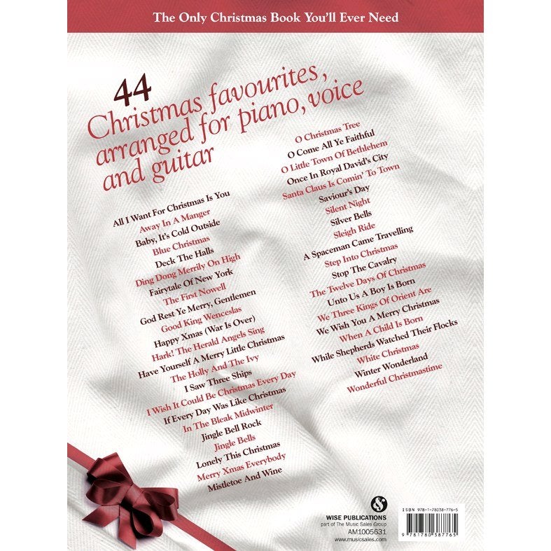 Wise Publications - The Only Christmas Book You'll Ever Need