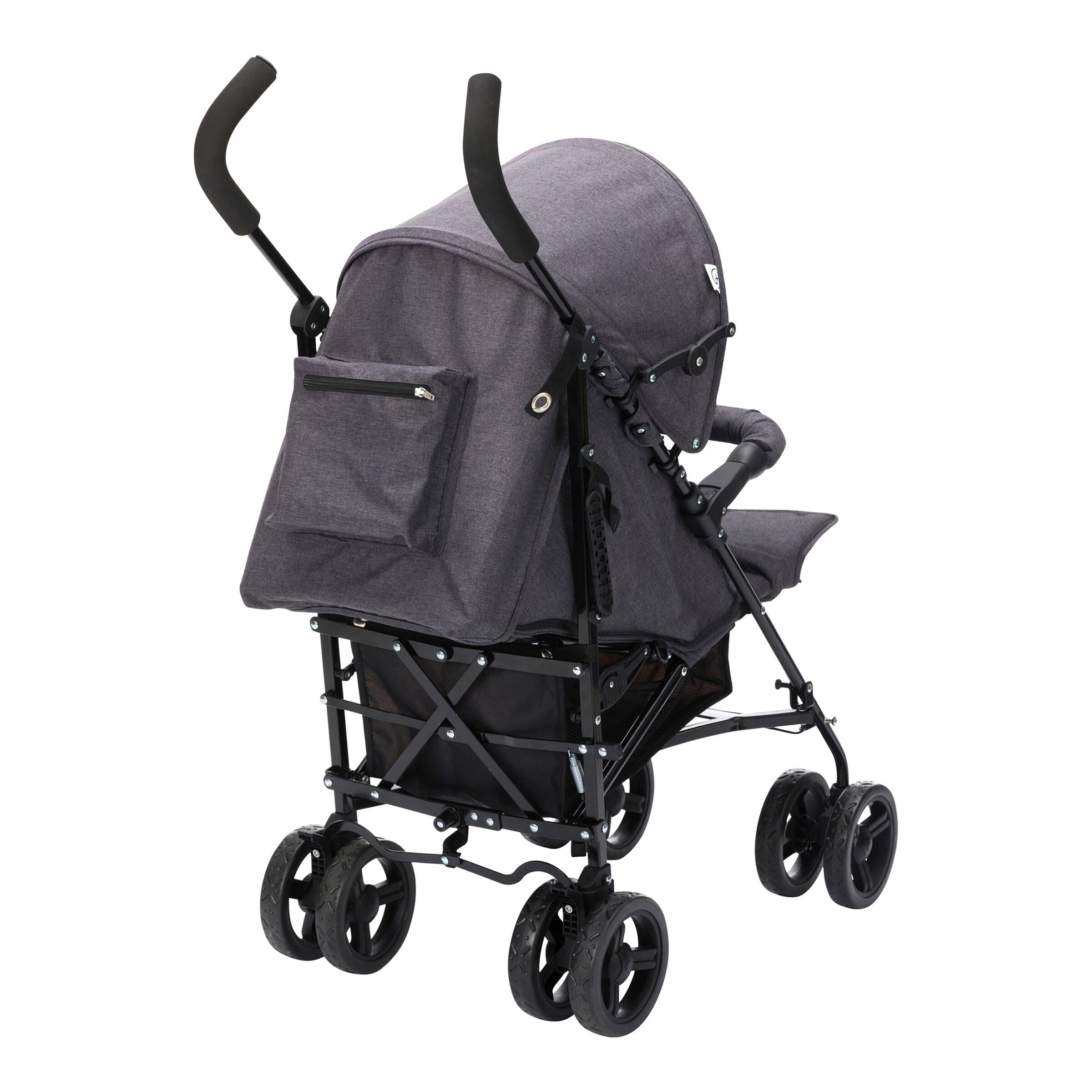 babycab Malaga Buggy mit Liegefunktion grau melange