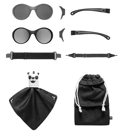 Mokki Sonnenbrille - Click & Change - 10 Teile - Schwarz