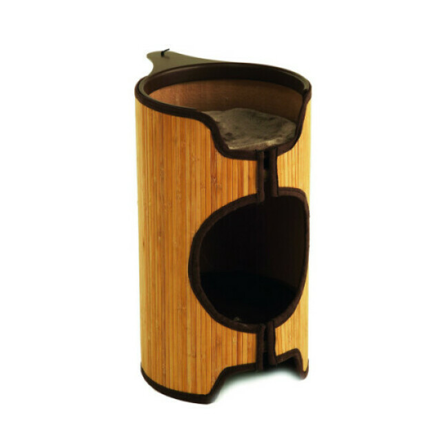Arbre à chat Tour en bambou Rosewood pour chat