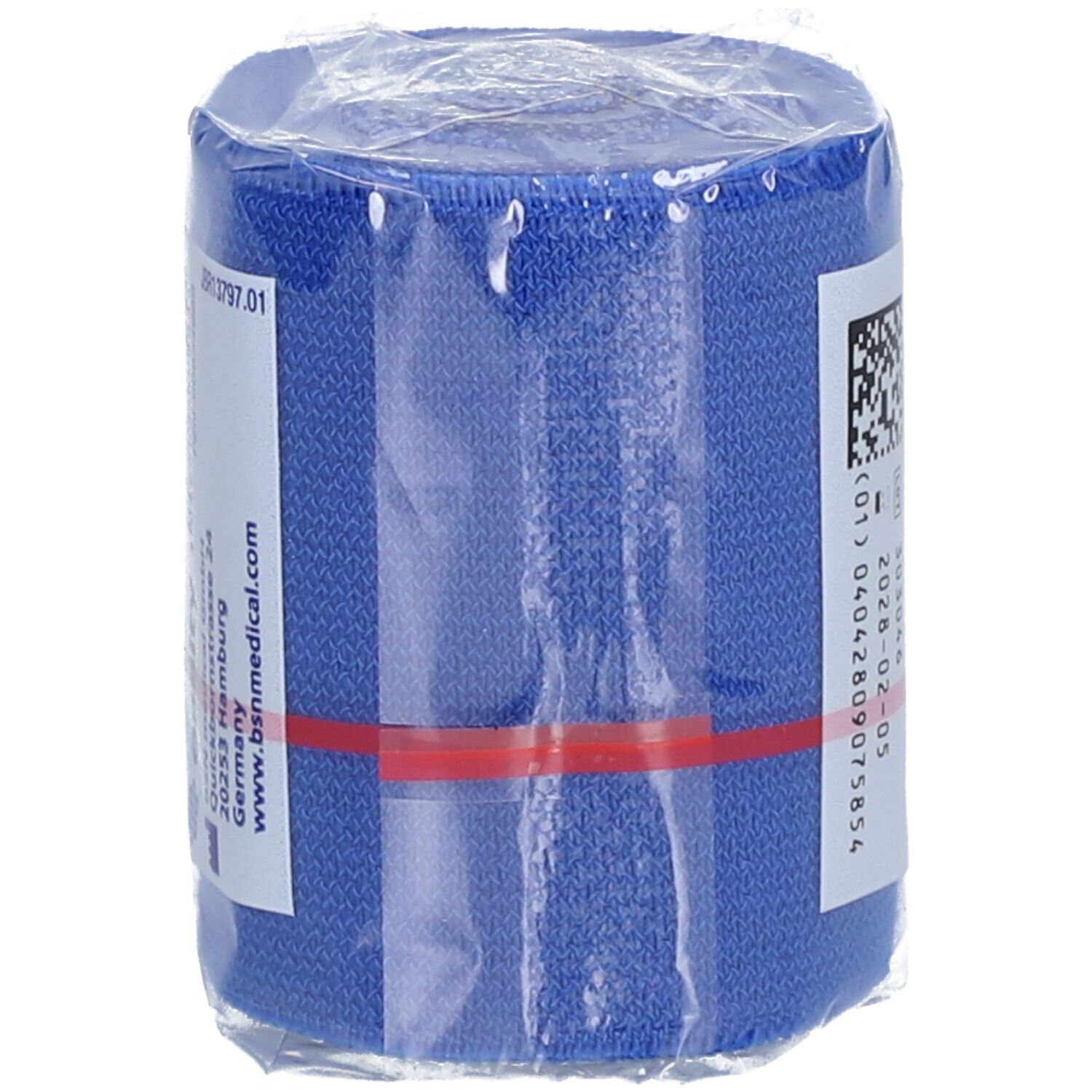 Idealbinde Color - blau 6 cm x 5 m in Zellglas