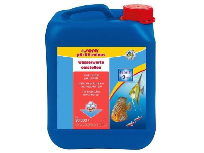 sera Wasseraufbereiter pH/KH -minus, 5 l Teichpflegemittel