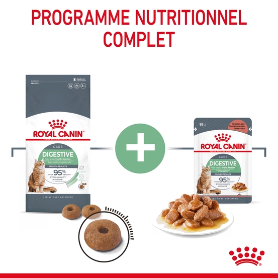 Croquettes chat Adulte santé Digestive Digestive Care 400g