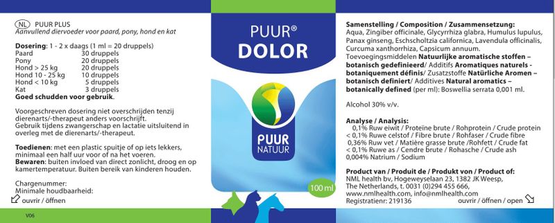 Puur puur + - 1 st à 50 ml