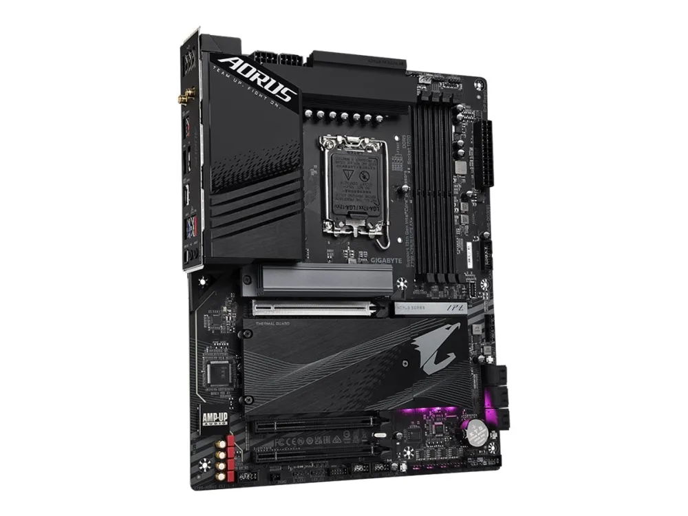 Gigabyte - Bundkort - LGA1700 sokkel - Z790 Chipset - onboard grafik (CPU påkrævet) - HD Audio (8-kanaler)