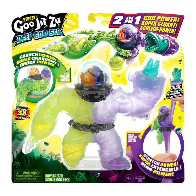 Heroes of Goo Jit Zu - Deep Goo Sea - 2 in 1 Attack Bowlbreath